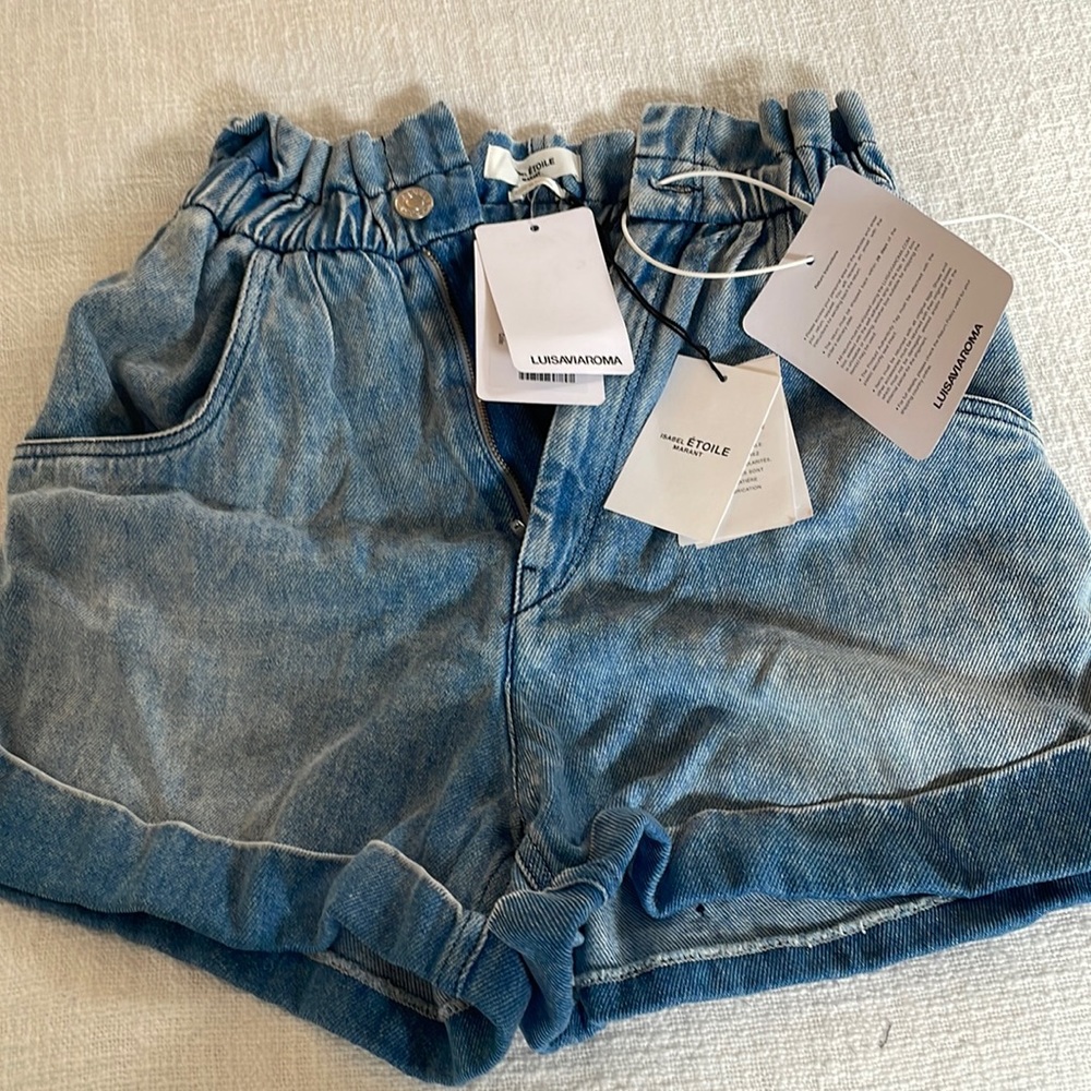 Isabel Etoile Marant Jean Shorts NWT